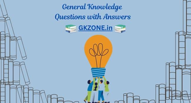 50 GK questions with answers in english